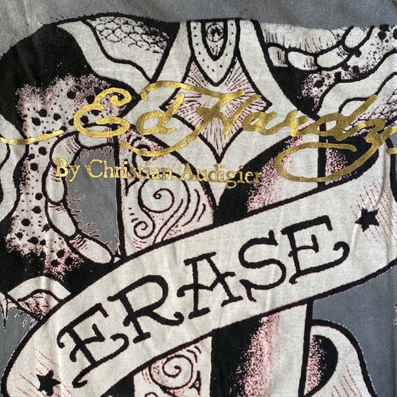 ❤️ Ed Hardy by Christian Audigier Eagle Tee Size Large NWOT - Picture 12 of 12